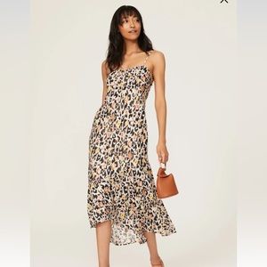 Slate & Willow leopard print dress